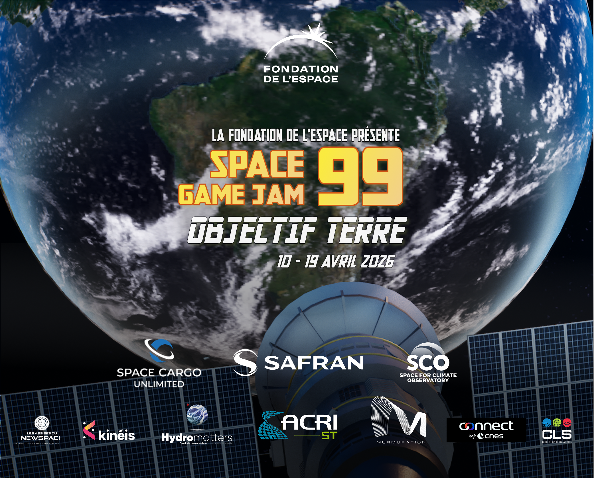 Space Game Jam 99, c&rsquo;est ce vendredi !