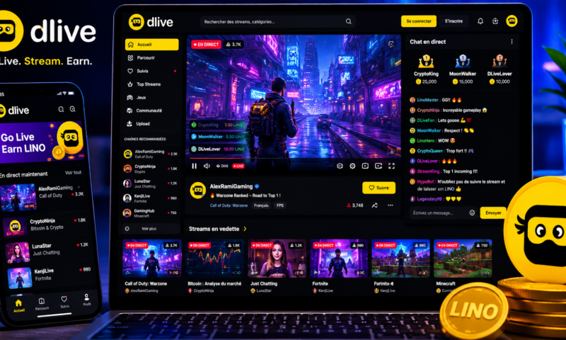 Adieu DLive (2019-2026) : Fin de partie pour le pionnier du streaming décentralisé !