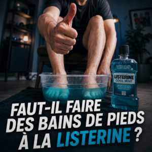 Faut-il faire des bains de pieds à la Listerine ?