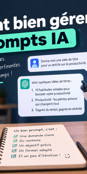 Comment obtenir de meilleures réponses des IA? Les bases du prompt IA!