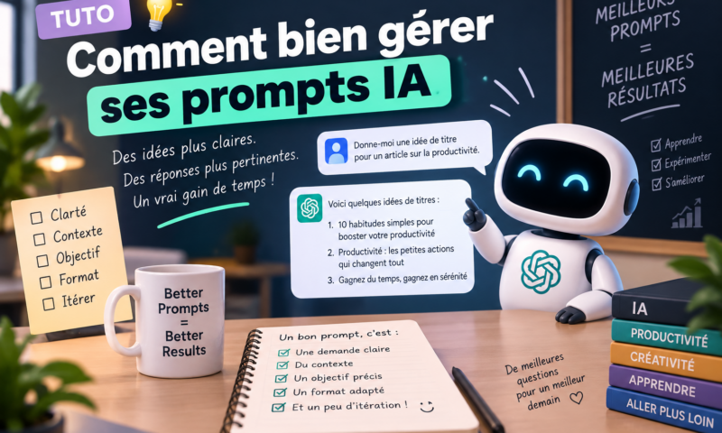 Comment obtenir de meilleures réponses des IA? Les bases du prompt IA!