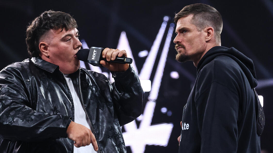 Mason Rook face à Grayson Waller à WWE NXT le 22 septembre 2026
